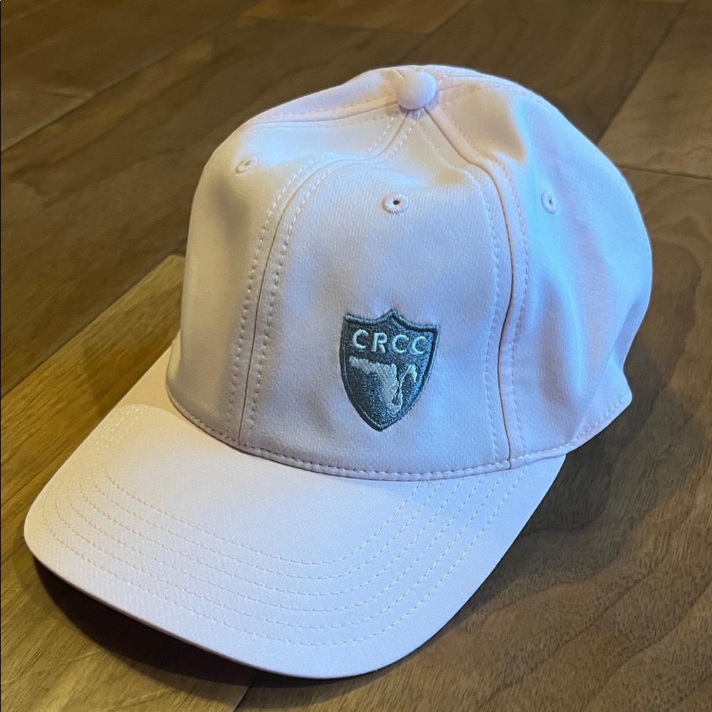 Light Pink Cap with Embroidered Logo NEVER WORN